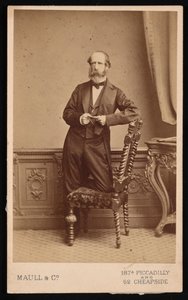 Portrett av Andrew Dickson Murray 1812-1878, før 1878.