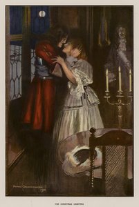 Julehilsen (farge litho)