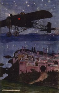 Visit to Bagdad: The Journey (farge litho)