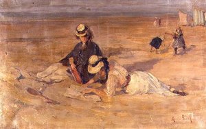På stranda av Maurice Blieck