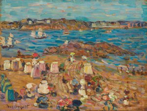 Studie av Malo: The Border of the Sea, ca. 1907