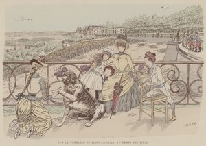 Illustrasjon for Paris Brillant (farge litho)