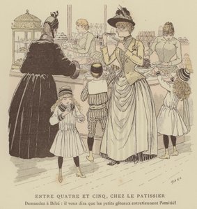Illustrasjon for Paris Brilliant (farge litho) av Maurice Charles Mathieu Bonvoisin