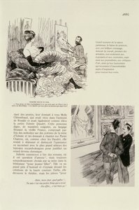 Først sittende for et portrett, 1895 av Maurice Charles Mathieu Bonvoisin