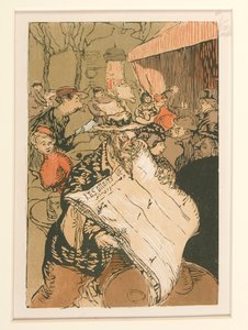 Gateselgerne i La Pensee, Les Boulevards, s. 45 av Maurice Delcourt