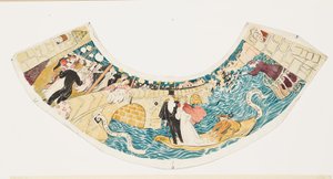 Ved Nordbroen ble det holdt ball (studie for lampeskjerm) av Maurice Denis