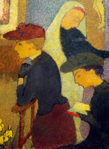 De tre kvinnene. Maleri av Maurice Denis (1870–1943). Privat samling.