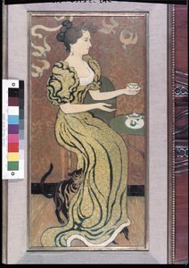 Madame Ranson og hennes katt, ca. 1892