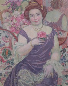 Marthe med en rose, 1909