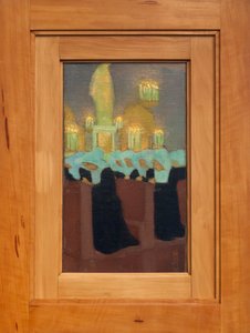 Morgenmesse (nonner i bønn) av Maurice Denis