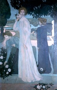 Portrett av Yvonne Lerolle, 1897 av Maurice Denis