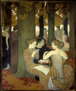 Musene eller i parken av Maurice Denis