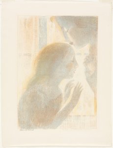 Twilights Have the Softness of Old Painting, tallerken seks fra Love av Maurice Denis