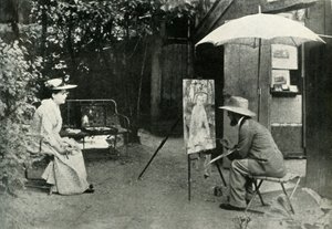 Toulouse-Lautrec-maleri Berthe den døve, 1890, 1947. av Maurice Joyant