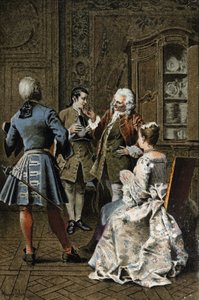 Chez monsieur de G. M. - in “Histoire de Manon Lescaut et du chevalier Des Grieux” by L