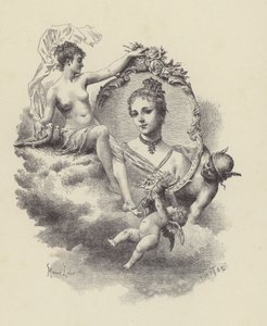 Illustrasjon for Manon Lescaut (gravering) av Maurice Leloir