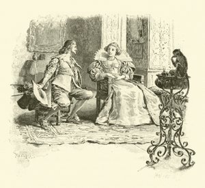 Illustrasjon for The Three Musketeers (gravering)