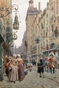 Den travle gaten av Maurice Leloir