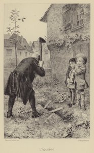 Akvedukten (gravyr) av Maurice Leloir