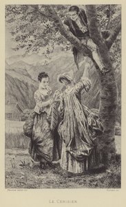 Kirsebærtreet (gravyr) av Maurice Leloir
