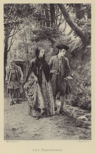 periwinklene (dyptrykk) av Maurice Leloir