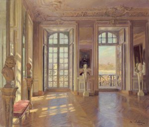 Hall of the Dauphin i Versailles av Maurice Lobre