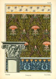 The Thistle (farge litho) av Maurice Pillard Verneuil