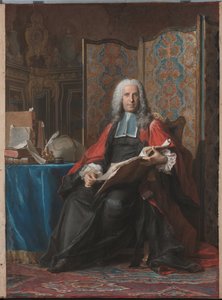 Portrett av Gabriel Bernard de Rieux av Maurice Quentin de La Tour