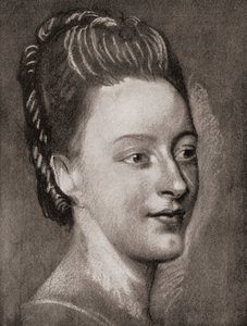 Isabelle de Charriere, fra La Tour, pub.1920 av Maurice Quentin de la (after) Tour
