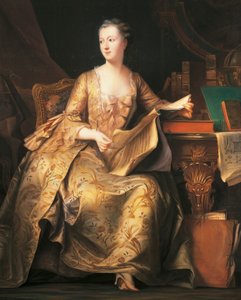 Portrett av Marquise de Pompadour, ca. 1755 (maleri)