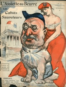 Cover av «L’Assiette au Beurre», Satirical in Colors av Maurice Radiguet