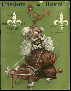 Omslag til «L’Assiette au Beurre», nummer 185, Satirical in Colors av Maurice Radiguet