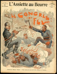 Omslag til “L'Assiette au Beurre”, nummer 397, Satirical in Colors av Maurice Radiguet