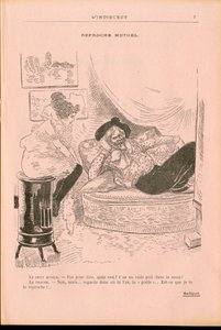L'Indiscret, satirisk i svart-hvitt av Maurice Radiguet