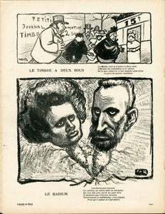The Butter Plate, nummer 195, satirisk i farge av Maurice Radiguet