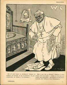 L'Assiette au Beurre, nummer 283, satirisk i svart-hvitt av Maurice Radiguet
