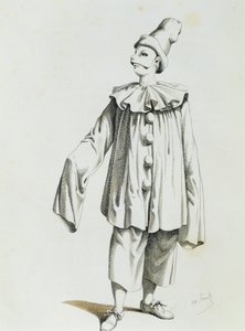 Pierrot, av Maurice Sand (1823-1889) av Maurice Sand