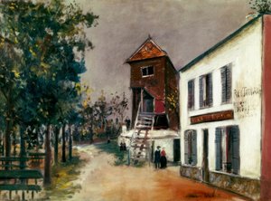 Die Mühle von Sannois von Maurice Utrillo