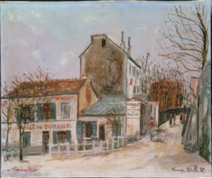 Lapin Agile av Maurice Utrillo