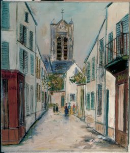 Parisgaten av Maurice Utrillo