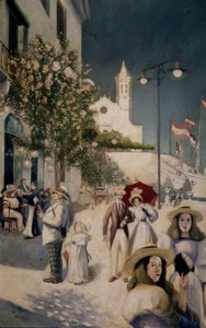 SITGES AV PREVINDRE – 20. ÅRHUNDRET av Maurice Utrillo