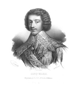 Henri Coiffier de Ruzé, markis av Cinq-Mars, c1820-årene.