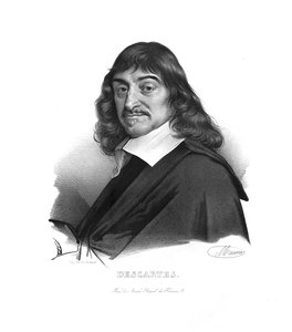 Rene Descartes, ca 1820-tallet.