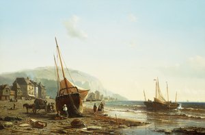 På Normandiekysten, av Mauritz Frederik Hendrik De Haas