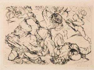 Overfall av Max Beckmann