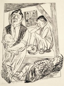 Om natten av Max Beckmann