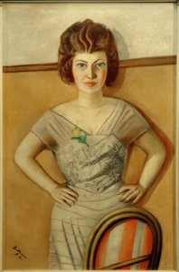 Portrett av Dr Heidelberg. Portrett av en rumener av Max Beckmann