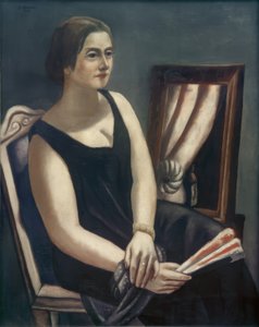Portrett av Minna Beckmann-Tube av Max Beckmann