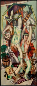 Trapeset av Max Beckmann