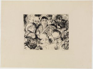 Krigserklæringen av Max Beckmann